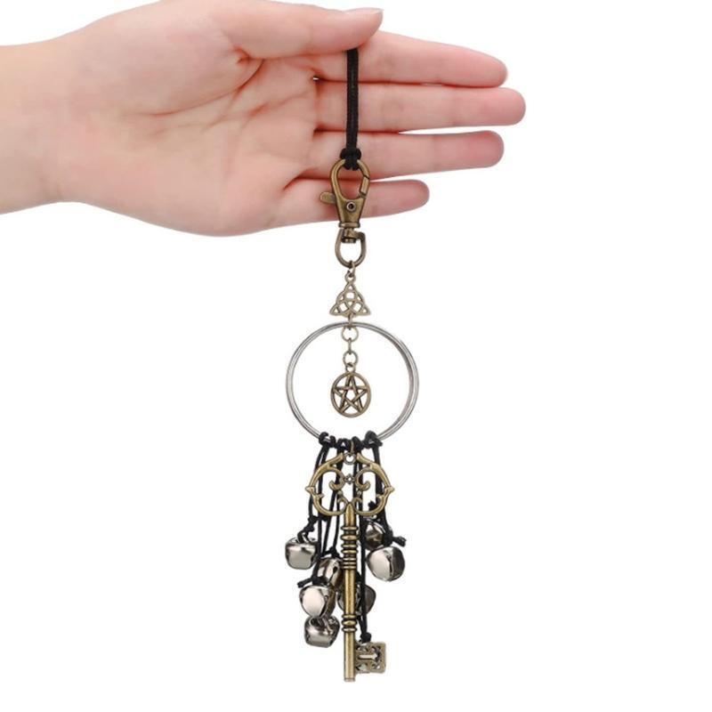 Pentagram Witch Mixed Magic Pentacle Star Charms Pendant Pentacle Key Pendant