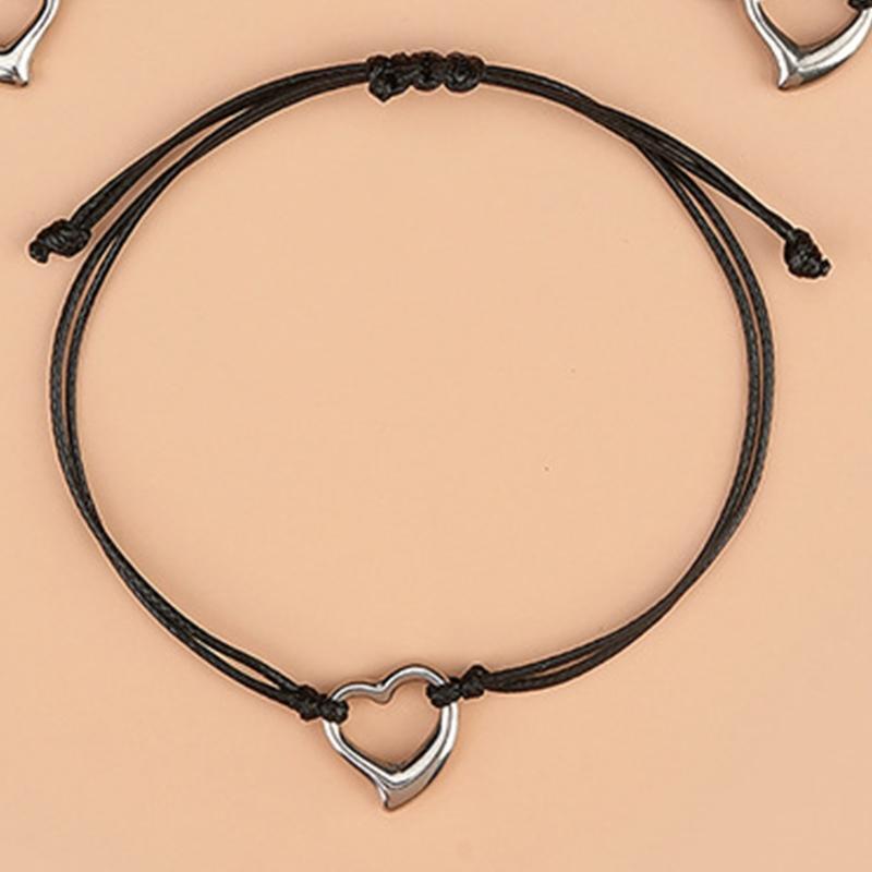 Sisters Friendship Stainless Steel Card Bracelet Set Best Friend Jewelry Gift