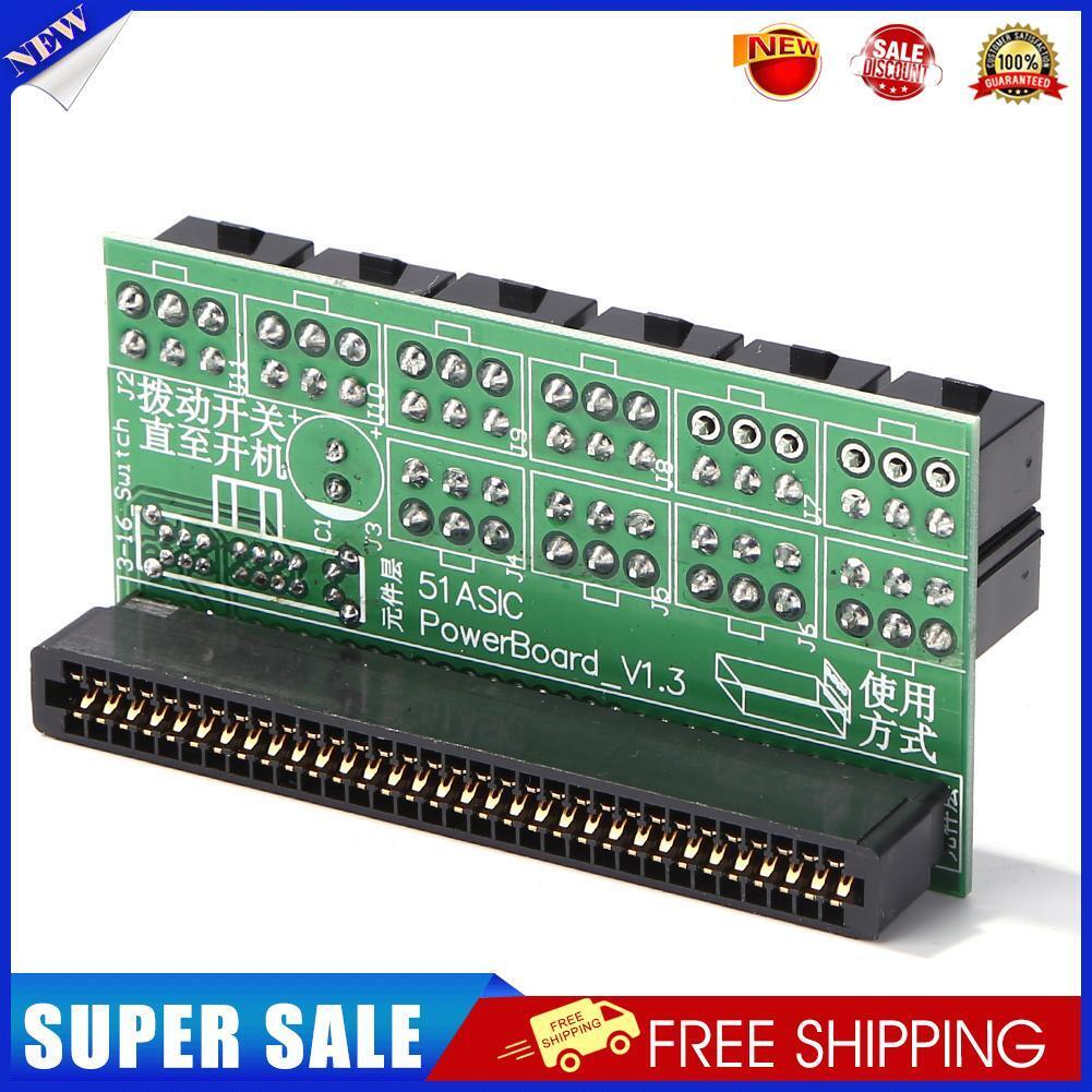 750W-1200W Power Supply Breakout Board 10 Ports PCIe 6 Pin for DPS-800GB A
