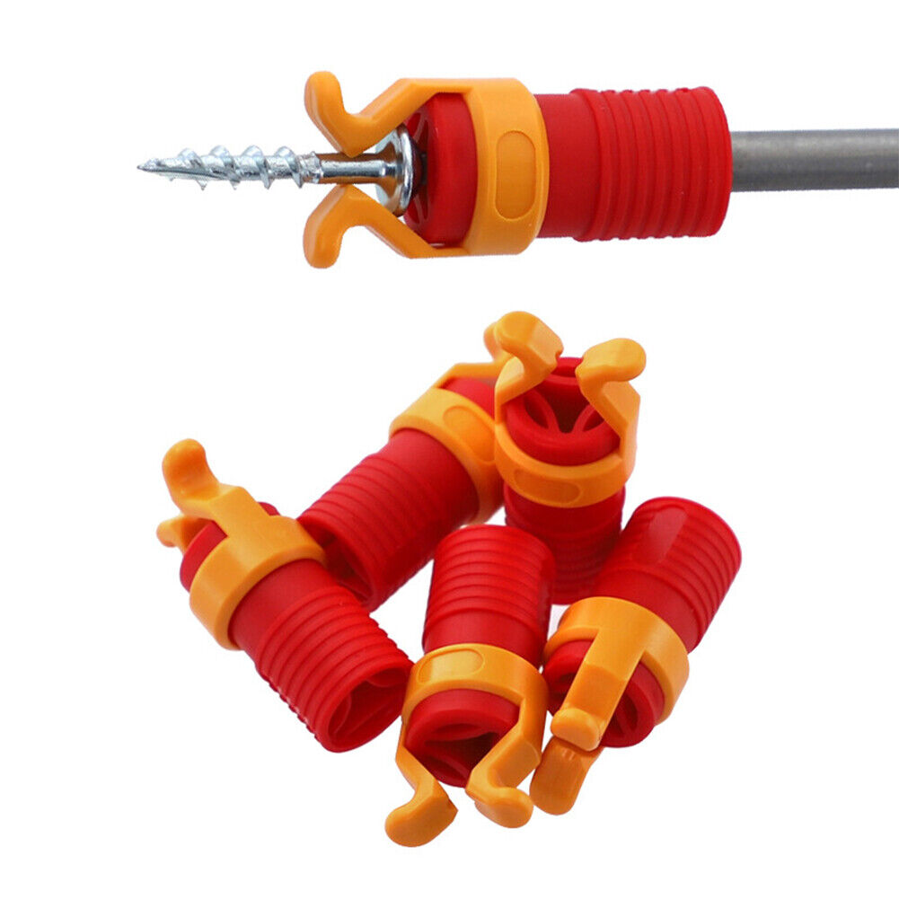 Woodworking Portable Drill Screw Holder Bit Jig Fastener Clip Clamper Fixer