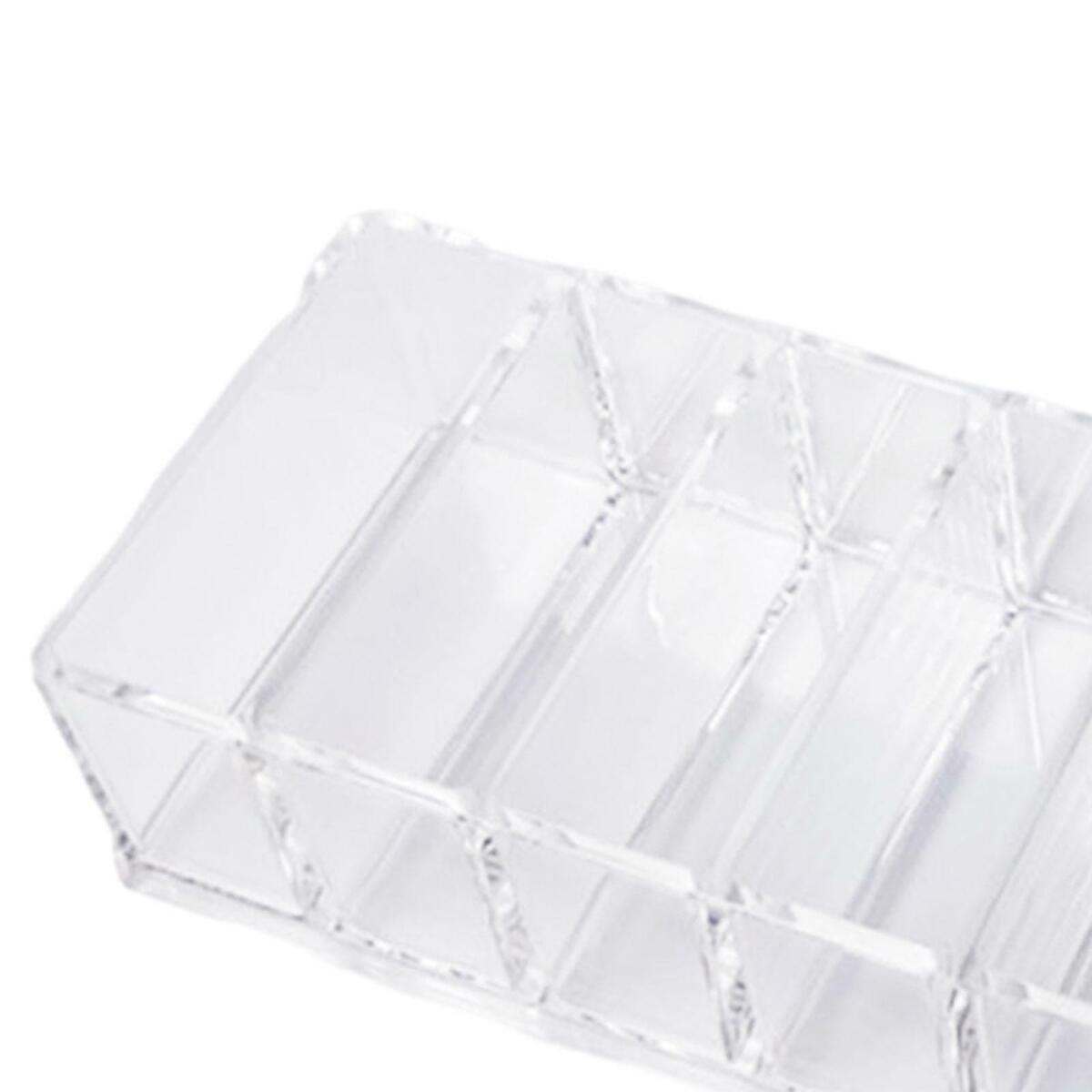 up Organizer Acrylic 8 Compartments  up Holder for  Table