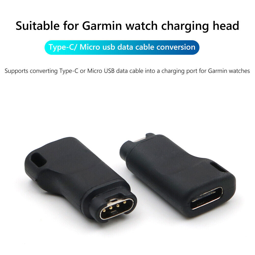 Watch Charger Adapter Converter for Garmin Fenix 7 7S 7X 6 6S 6X (Type-C)