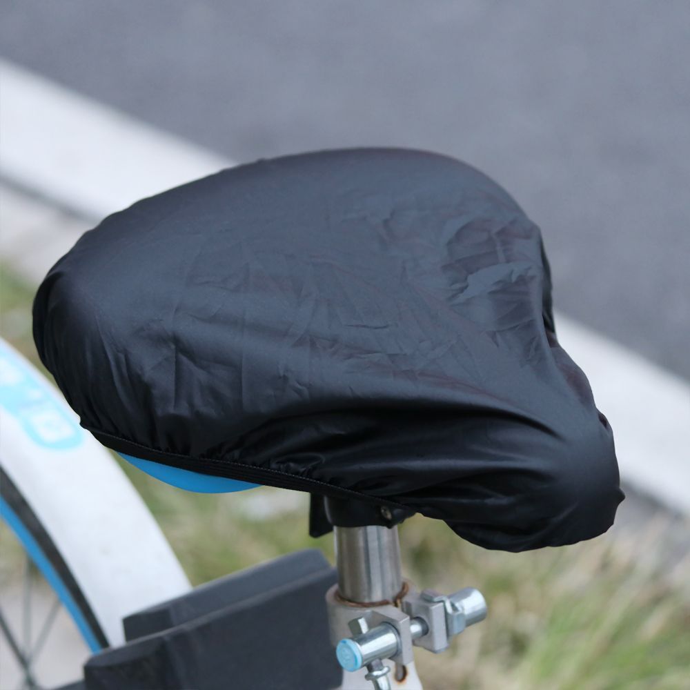 Bicycle Seat Rain Cover Rain Resistant Bike Saddle Cover Elastic Dust Protect