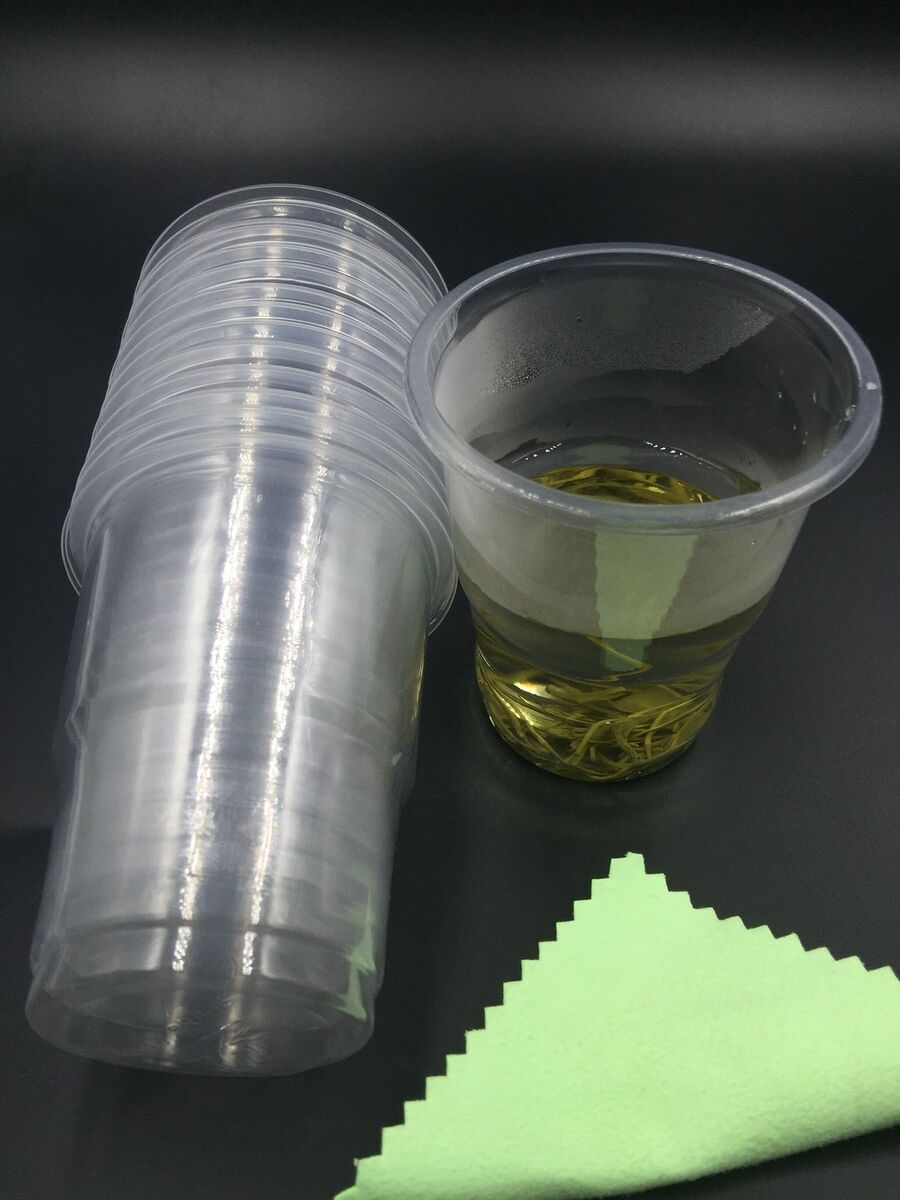 50x Clear Disposable Plastic Cups230 ml Cold Drink Tumbler Water Juice Party