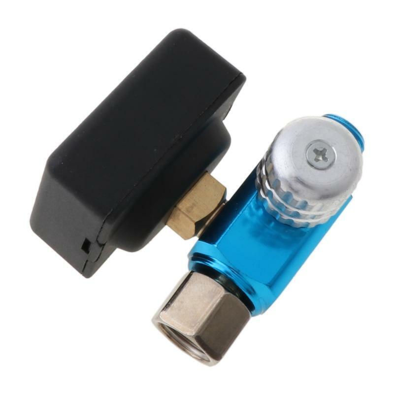 Airbrush Electronic Pressure Regulator LCD Digital Display Air Pressure Gauge