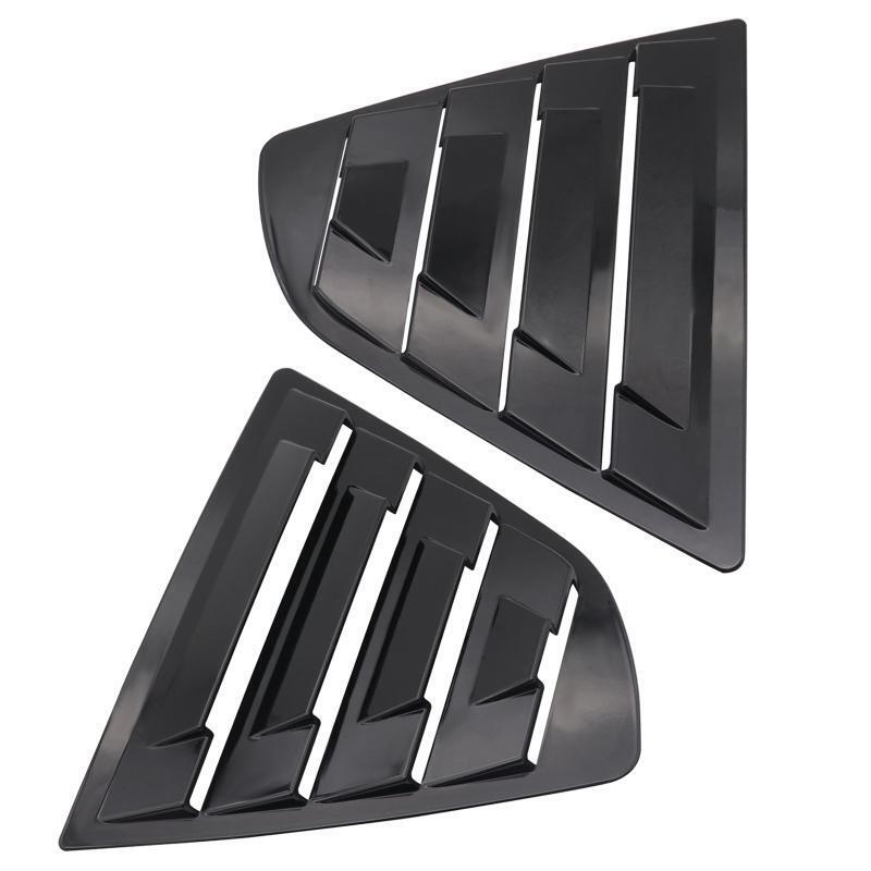 2PCS/Set For Camry 2018-2021 Rear Side Window Louvers Shutters Decoration Trim