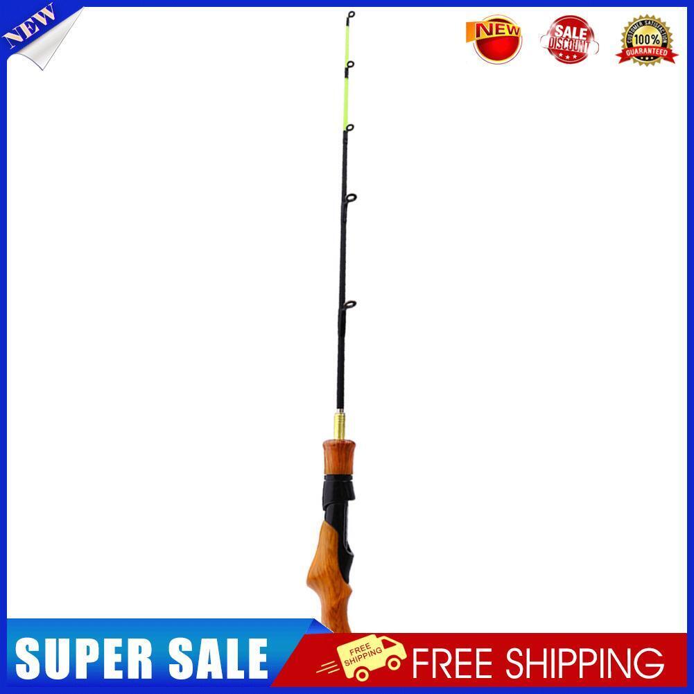 Ice Fishing Rod River Shrimp Winter Carp Fishing Pole Tackle (Gun Handle)