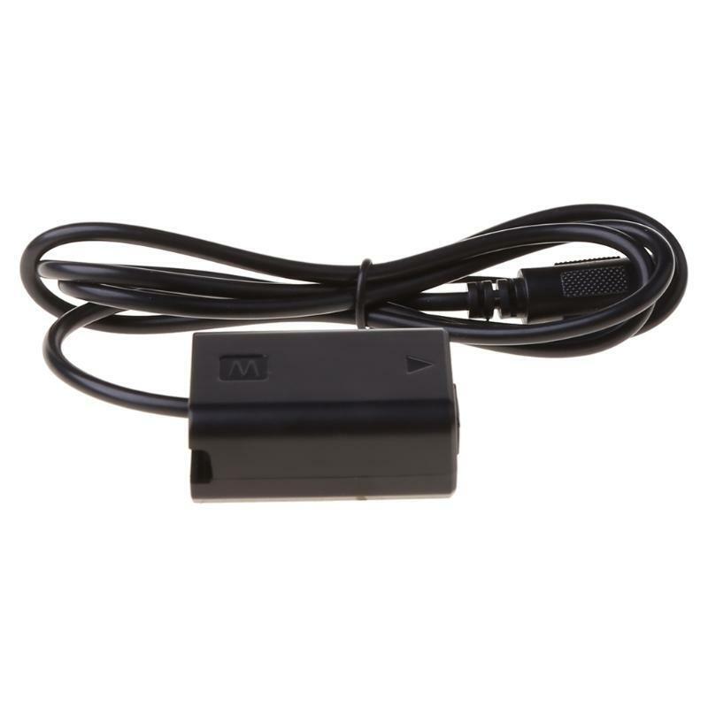 NP-FW50 Battery Eliminator USB Power Supply Cable for -Sony a3000 a5000 a7R a7S