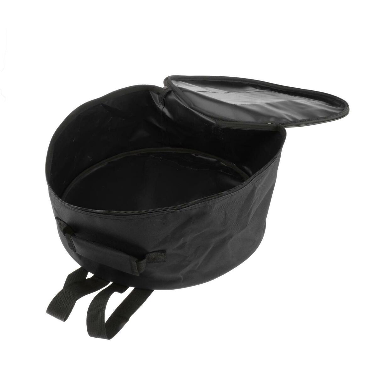 Black Oxford Cloth Snare Drum Bag Case  Instrument Accessory