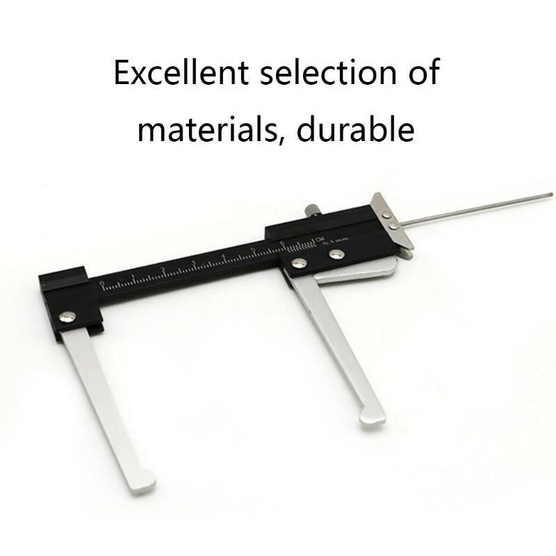 Brake Disc Thickness Measuring Caliper Vernier Ruler Tyre Tire Tread Depth Gauge