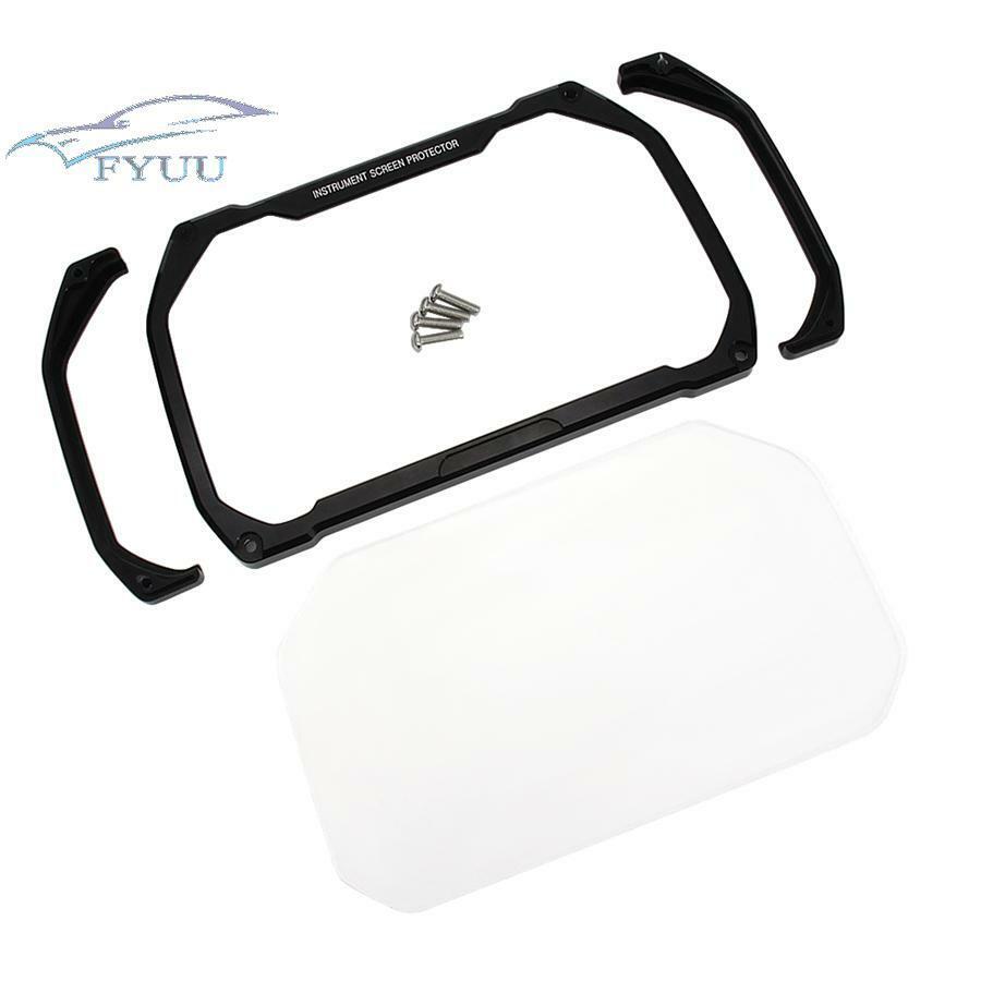 205x125mm Motorcycle Black Meter Screen Protector Cover For BMW R1200GS R1250GS