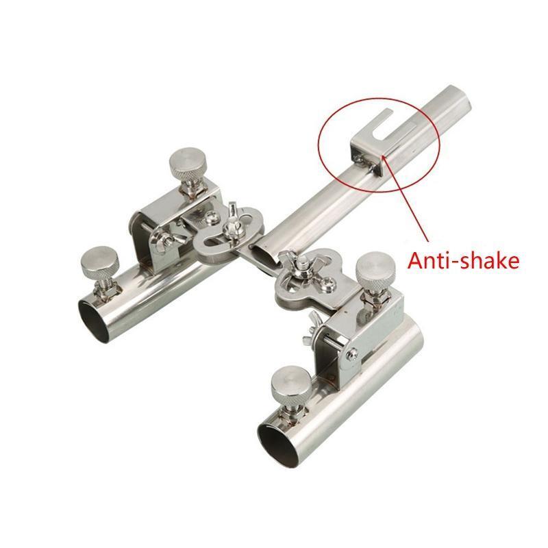 Adjustable Fishing Rod Stand Ground Fishing Rod Holder Anti-dumping Fishing Tool