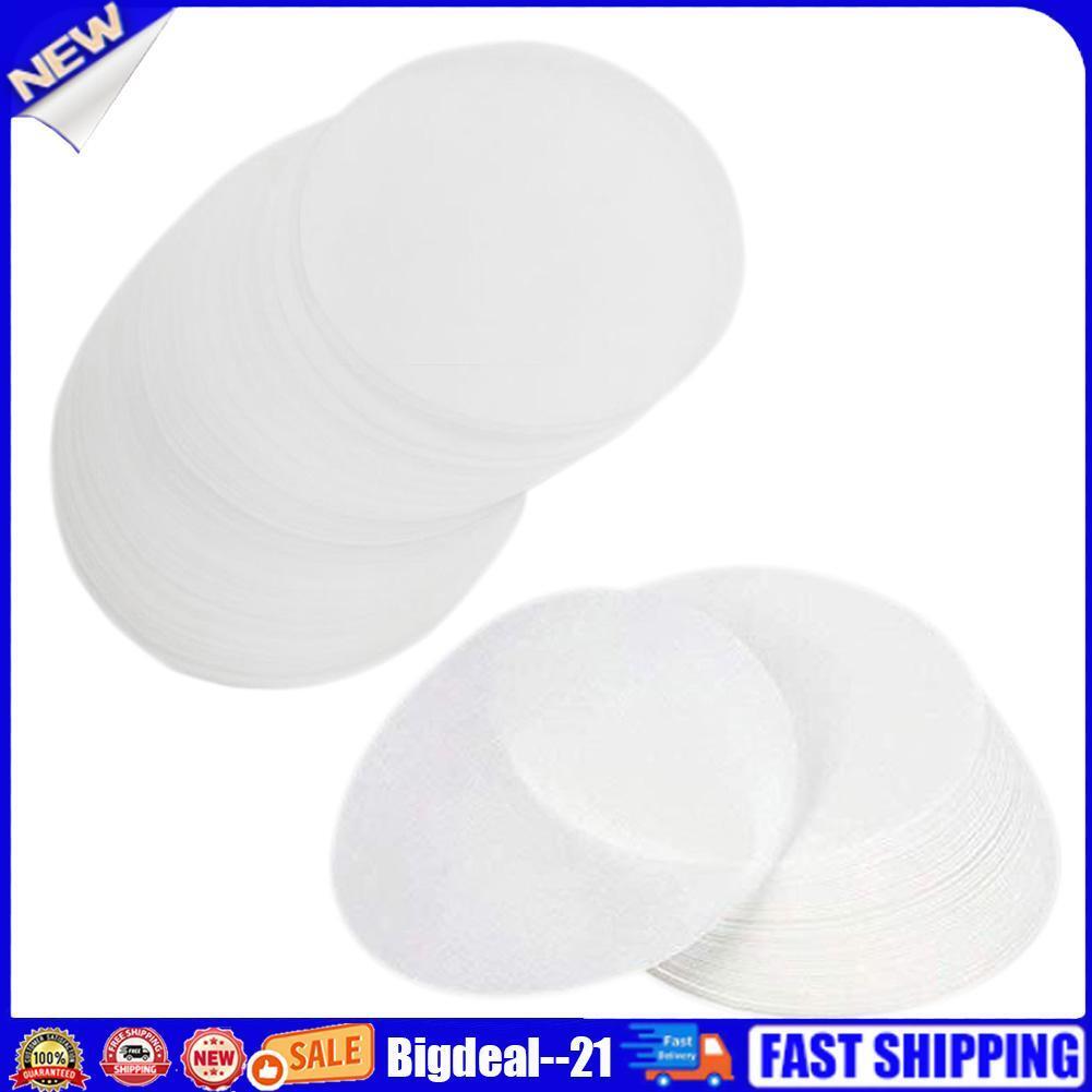 100pcs Round Hamburger Oil Blotting Paper BBQ Grill Paper Absorbing Sheet