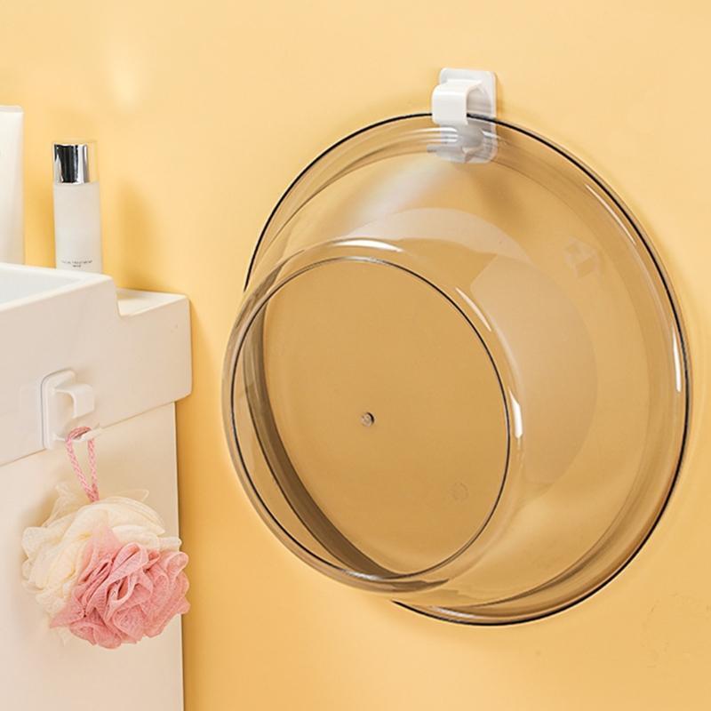 Basin Holder Multifunction Home Hook for Flat Smooth Surface Space Saving Hook