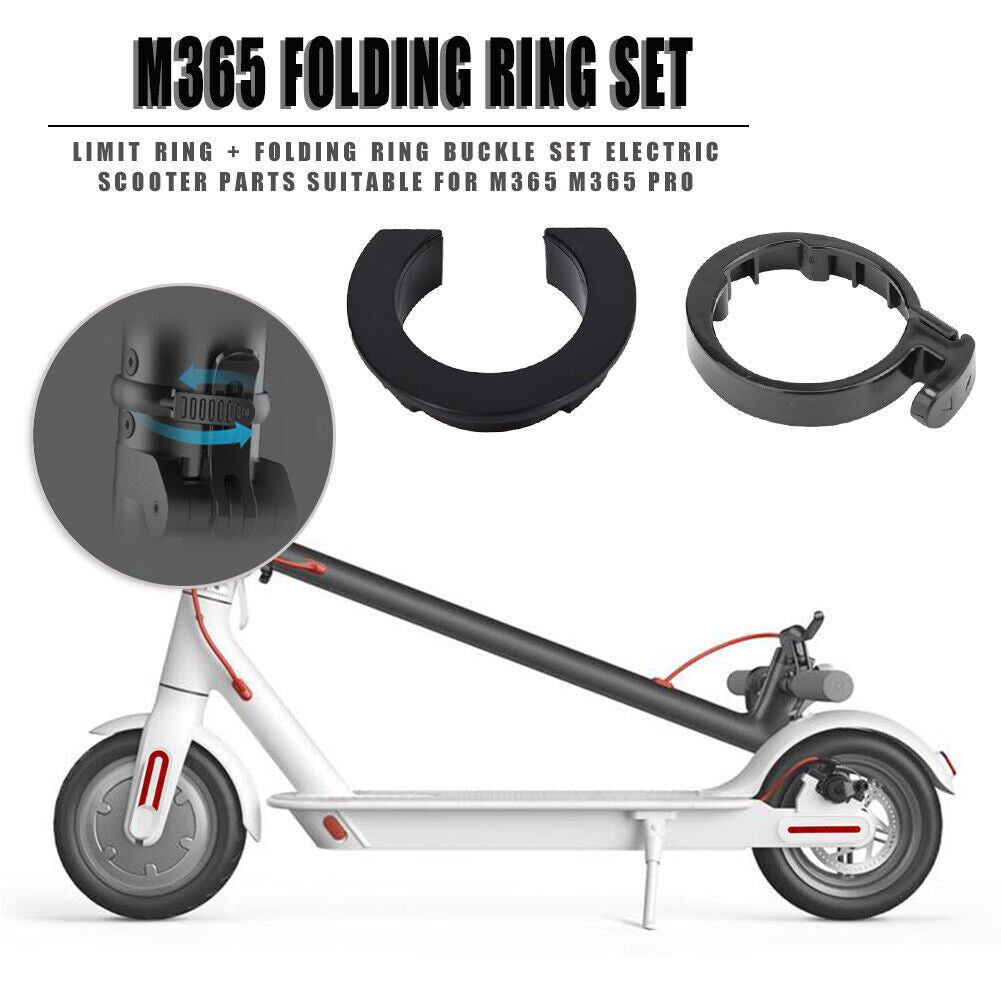 2x Electric Scooter Parts E-scooter Folding Buckle Limit Ring for M365 Pro
