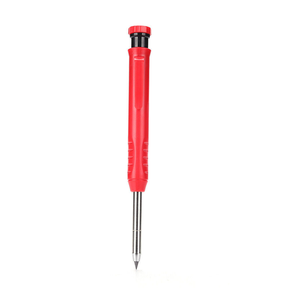 3pcs Carpenter Pencil Set 36 Refill Built-in Sharpener Long Nosed Scriber