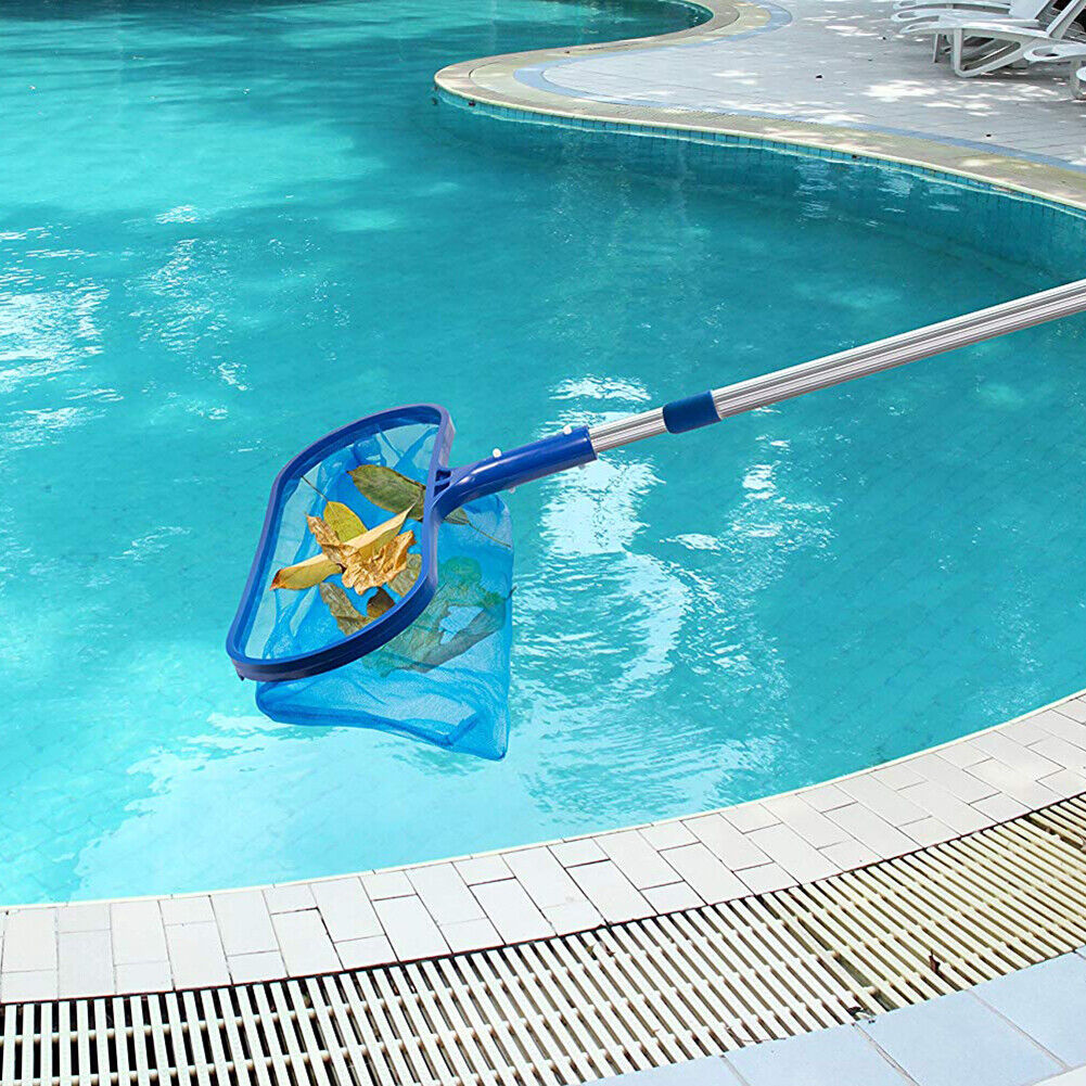 3pcs Fishing Net Swimming Pool Shallow Deep Spa Leaf Skimmer Cleaning Tools