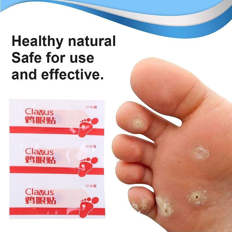 Feet Corn Removal Medical Plaster Foot Pad Patch Dead Skin Callus Remover Relief