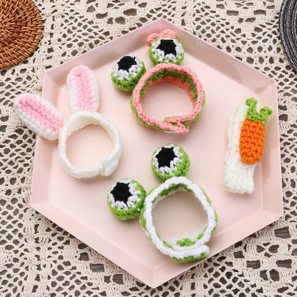 Creative Jewelry Child Rabbit Ear Cute Animal Woven Bracelet Frog Wool Knitting