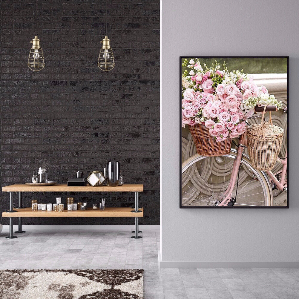 Flower Basket DIY Full Drill Diamond Painting Kit Mosaic Craft Home Decor
