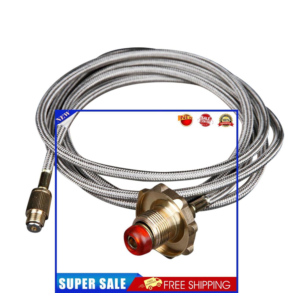 Flat Gas Cylinder Coupler LPG Flat Can Connector Camping Gas Stove Adapter