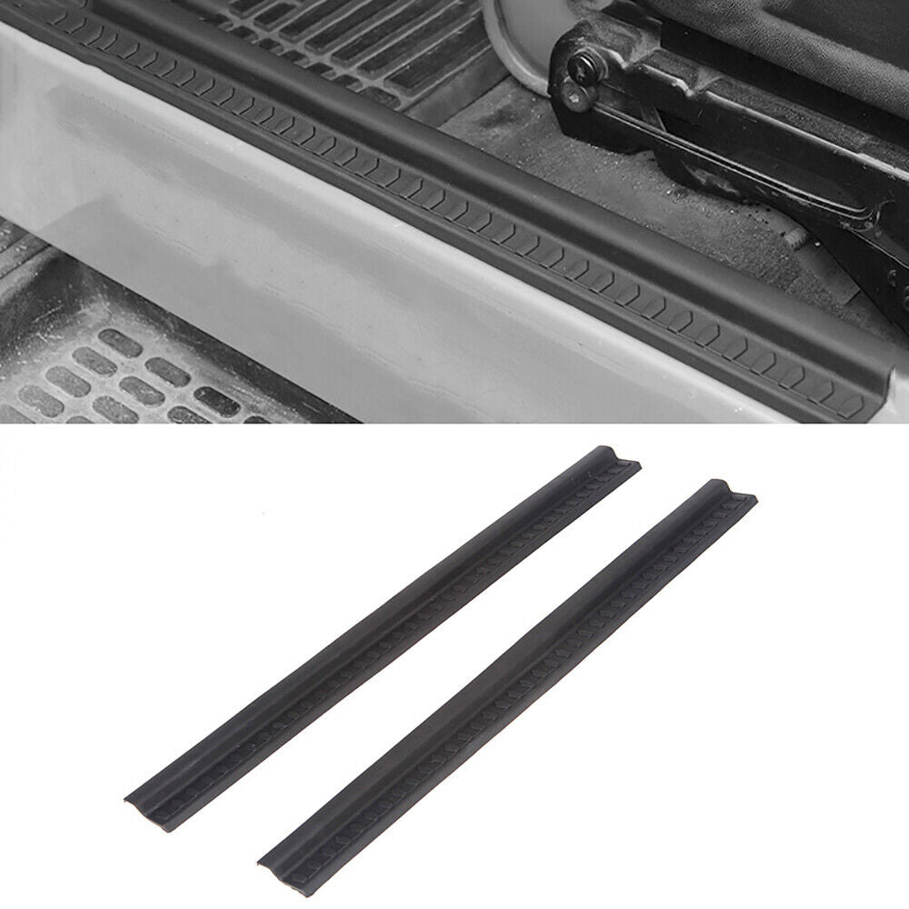 2Pcs Entry Guard Door Sill Covers Scuff Plate Kit For Jeep Wrangler TJ 1997-2006