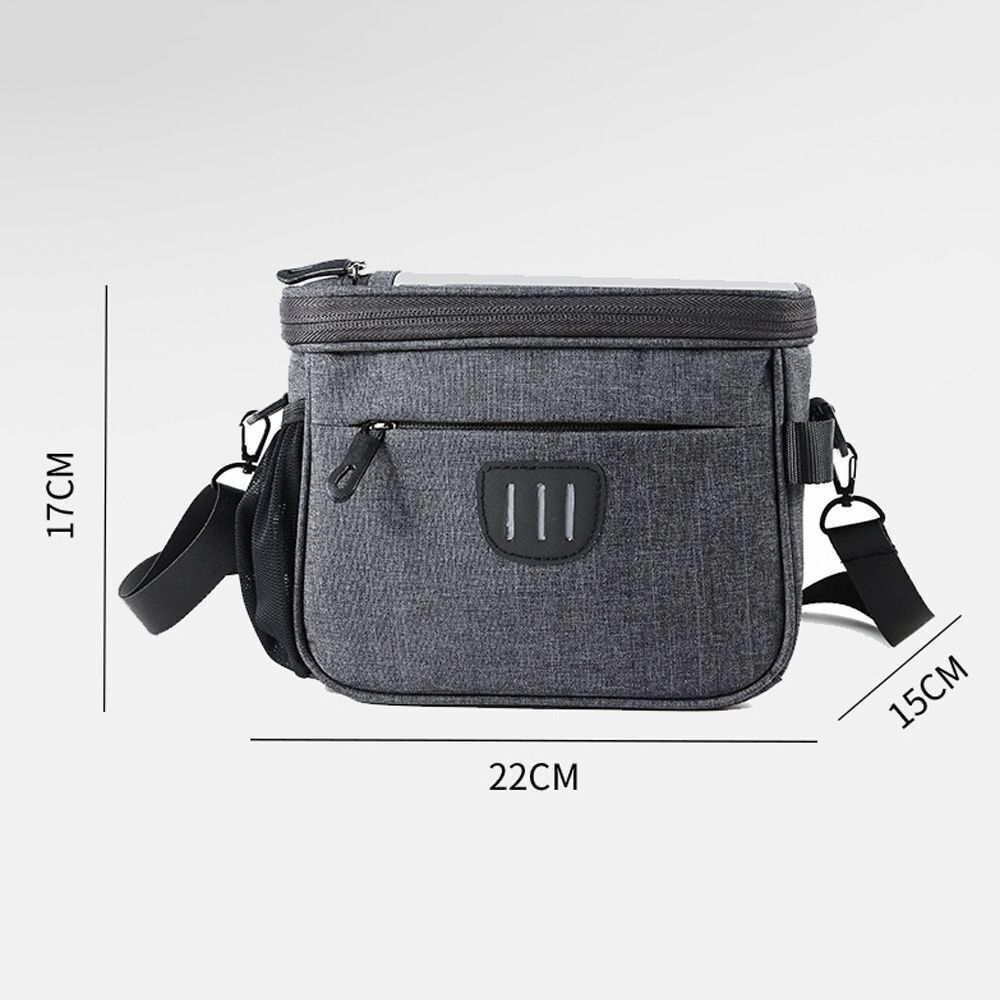 Accessories Basket Panniers Front Bag Handlebar Bicycle Bike Insulated Bag