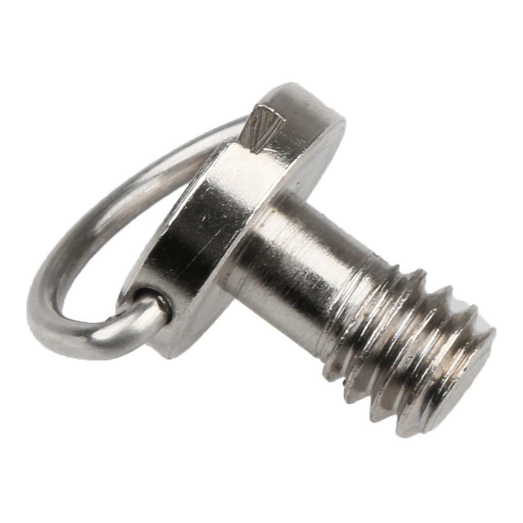 1x  Screw with Flat Head Screwdriver Slot Use with Tripods Monopods