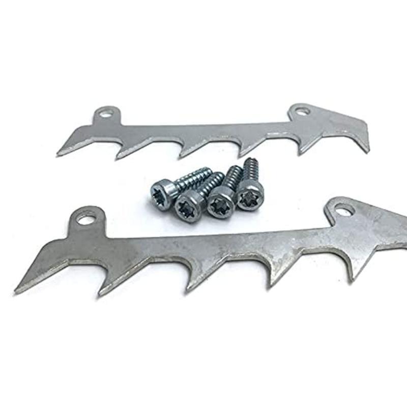 2 Pair Bumper Spikes Felling Screw Kits Metal Chainsaw Spare Parts for  017 018