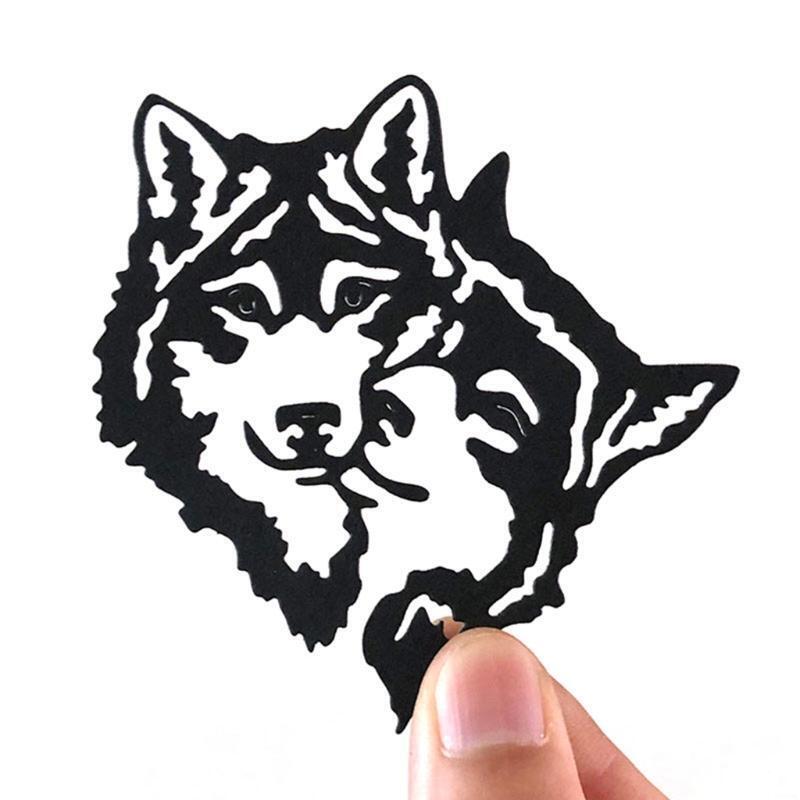 Christmas Wolf Metal Cutting Dies Stencil DIY Scrapbooking Album Paper Card Mold
