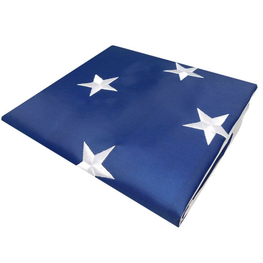 Country Sewn Stripes Independence Day USA Flags American Flag Embroidered Stars