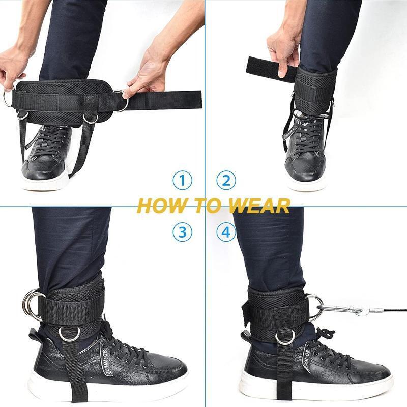 D Buckle Ankle Straps Taekwondo Leg Strength Training Sports Protective Gear