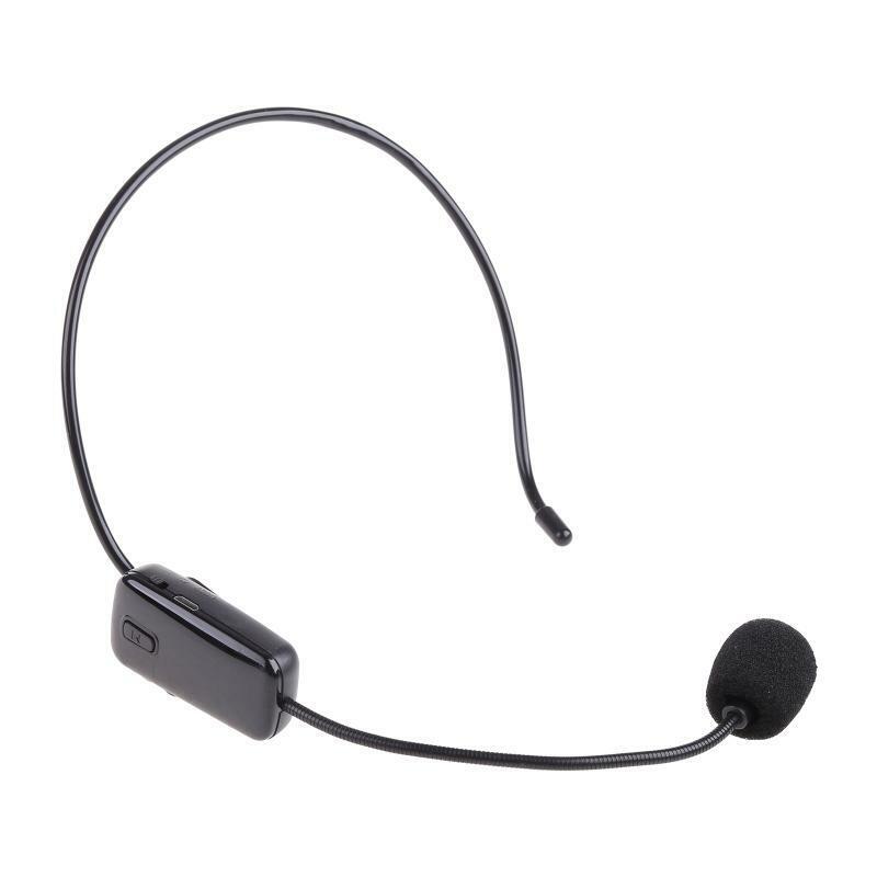 Head Wear Mic FM Wireless Microphone For Radio Loudspeaker Tour Guide Teaching