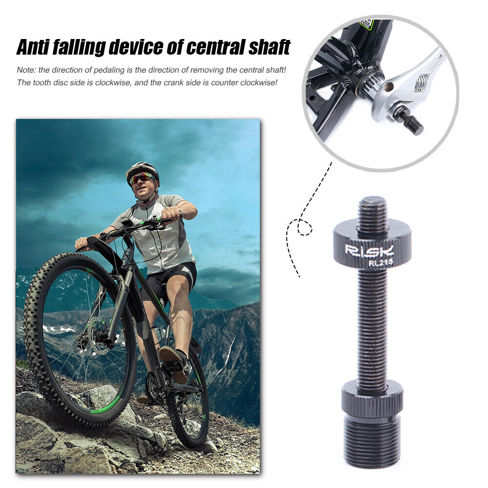 RISK Bicycle Bottom Bracket Axis Anti-Drop Bike Fix Rod Repair Removal Tool