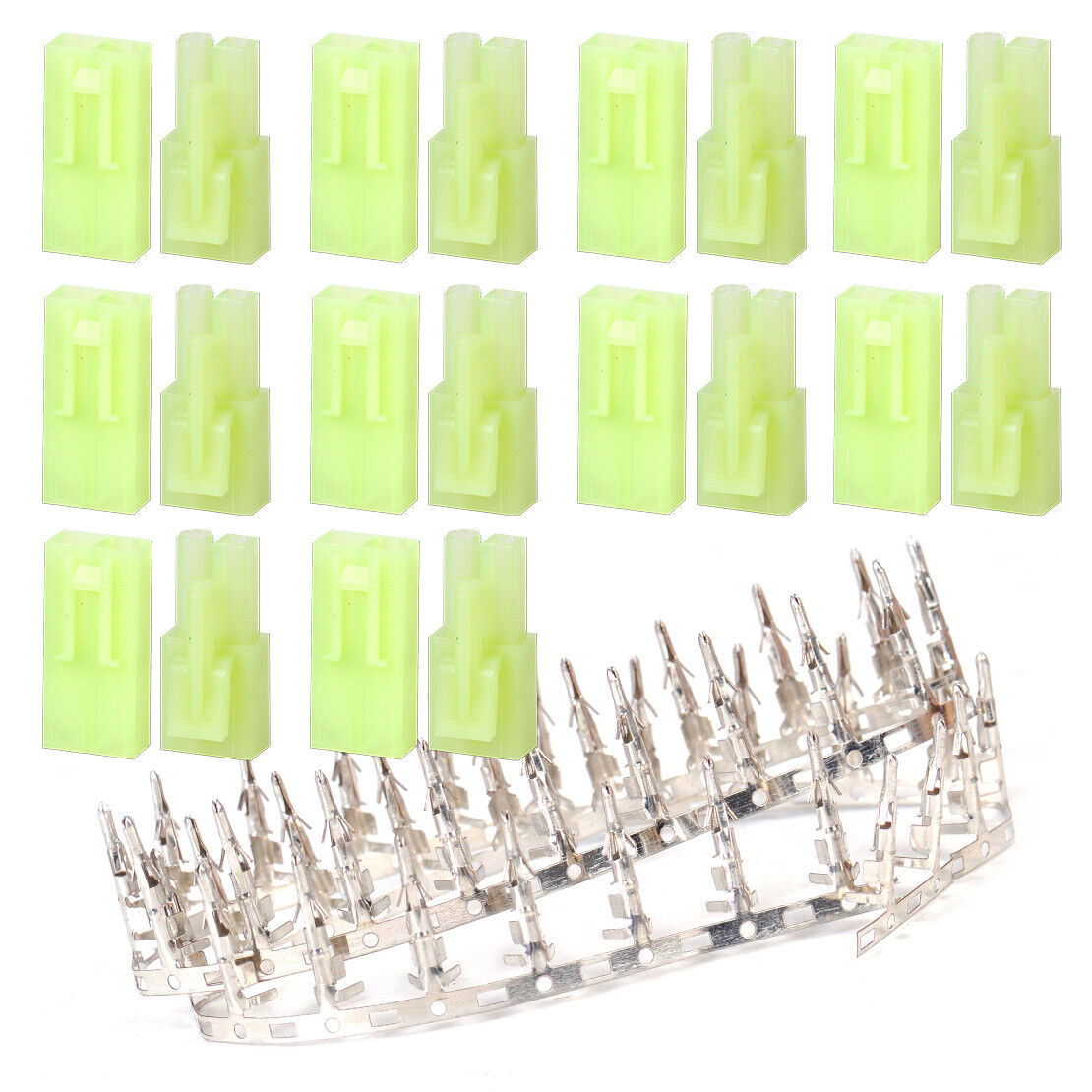 10pairs Male Female Mini Plug Unwired Crimp Connector Set  Adapter RC Car Li