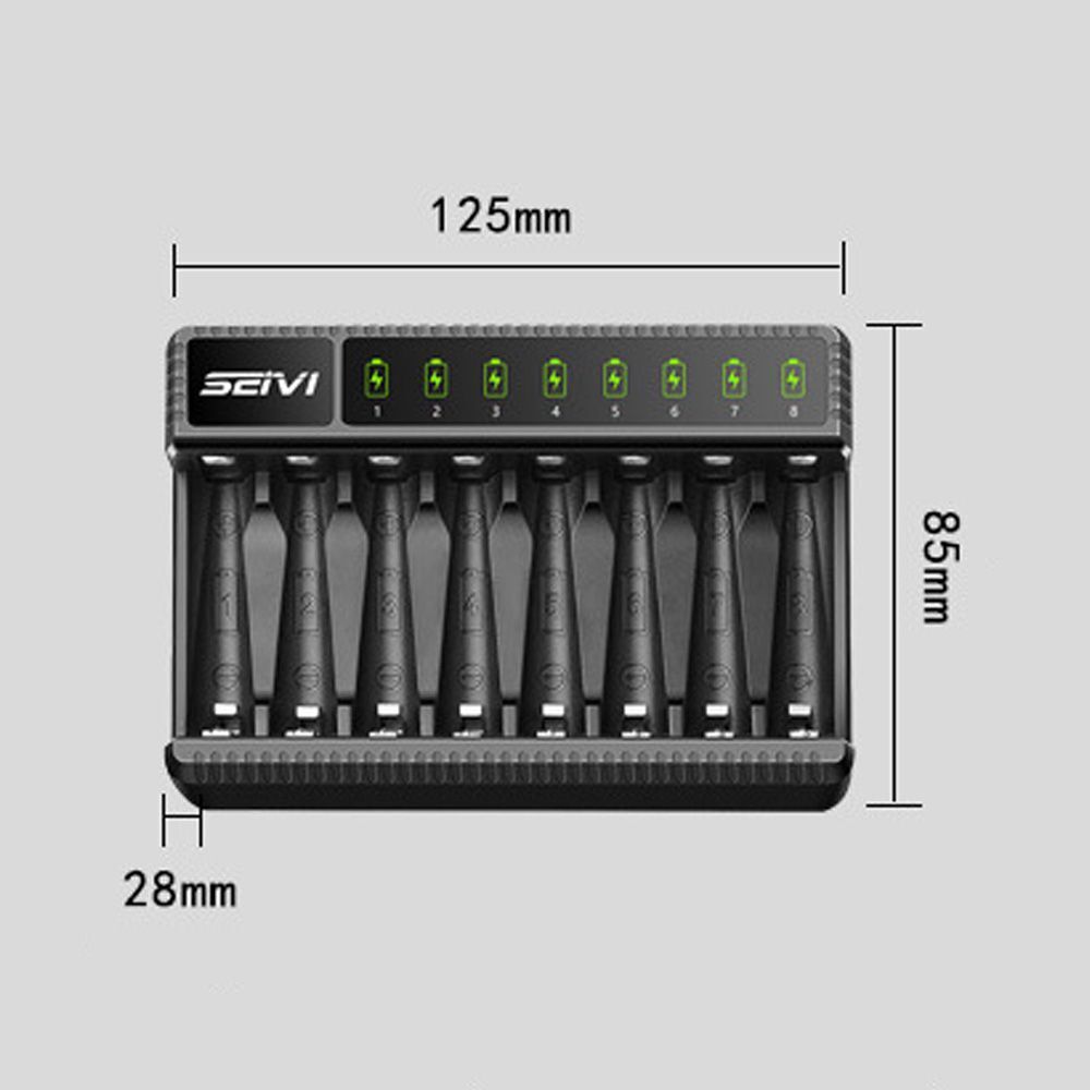 Dock Intelligent Battery Charger For AA/AAA NiMH Rechargeable Batteries