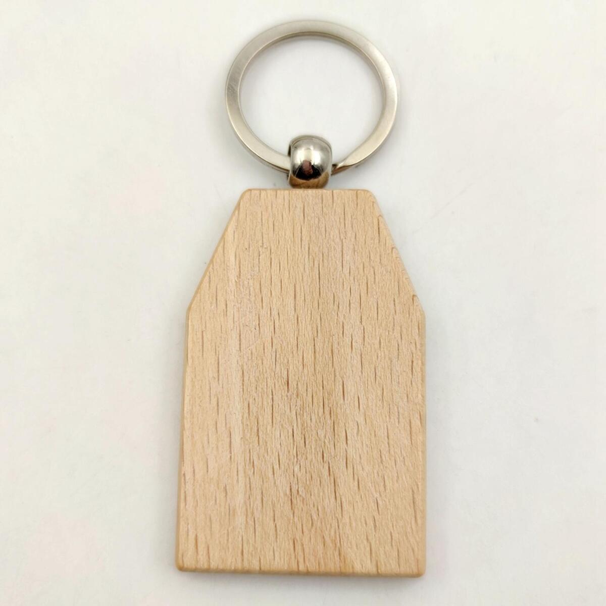 10 Pieces Key Chain Keychain Key Rings Handmade Bag Pendant for Crafts Engraving