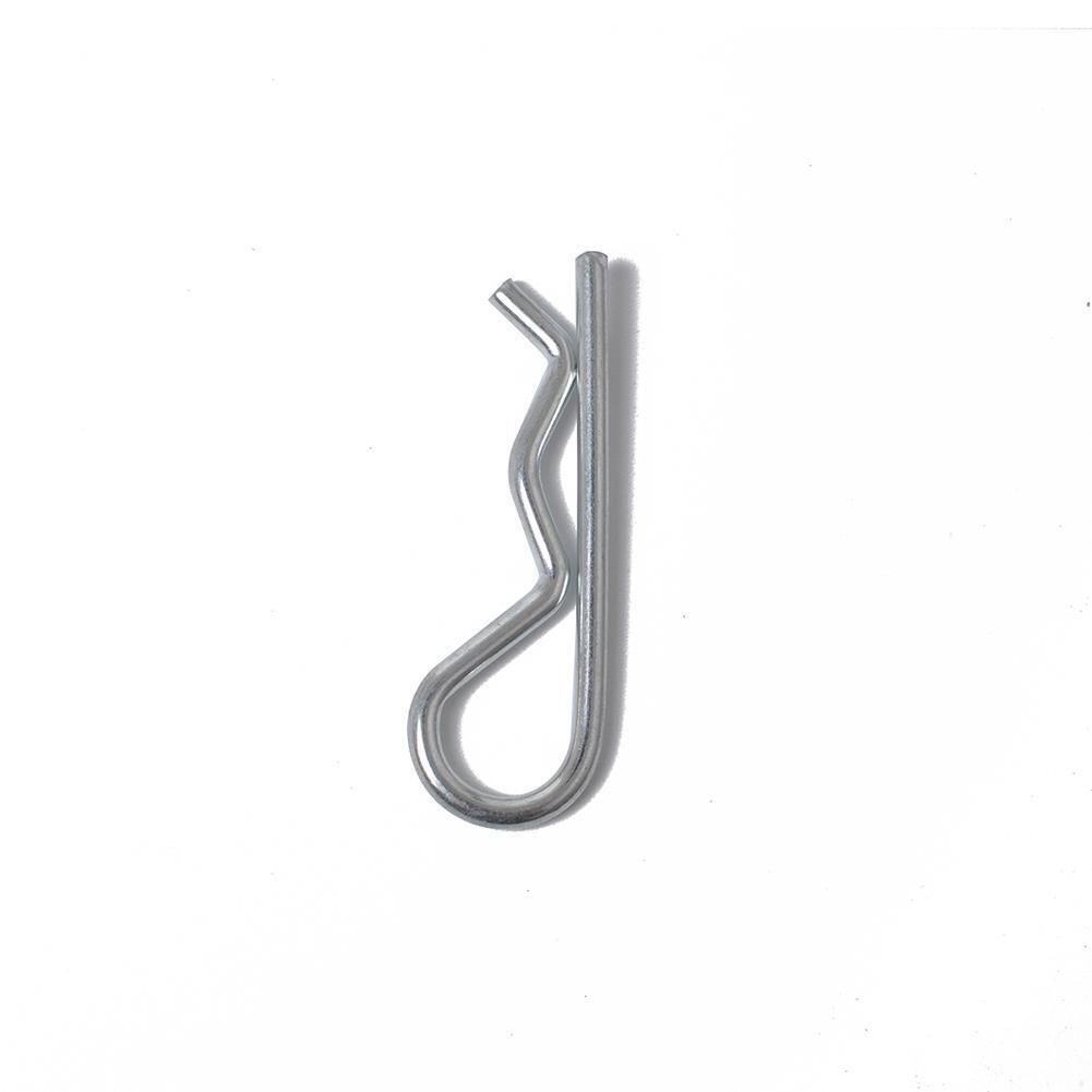 100pcs R Cotter Pins Tractor Pin Clips Split Fastener Pins w/ Plastic Box
