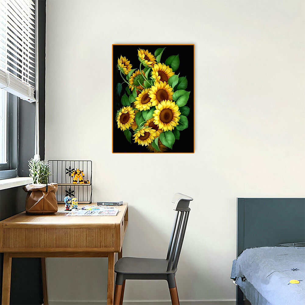 Diamond Painting 5D DIY sunflower Full Square Diamond Mosaic Art(ZQF8063)