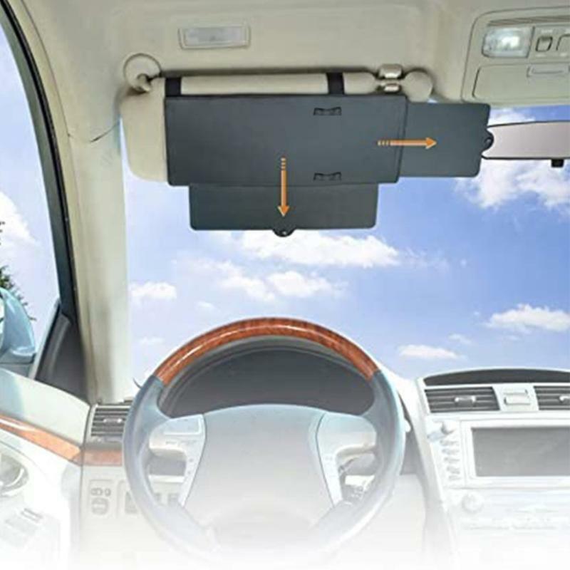 Sun Visor Protection Blocker Durable PU Leather Fit for Vehicle Decorations