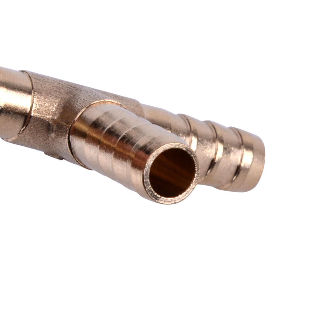 5/16 8mm Tee 3 Way Equal Hose Barb Connect Fuel Air Water Oil Vacuum Reducer Ld