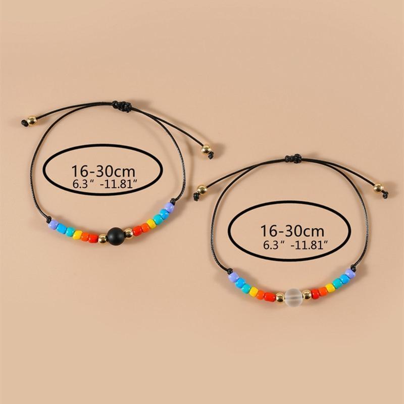 Beaded Card Bracelet Hawaii Beach Bracelet Jewelry Suitable for Couple Ladies
