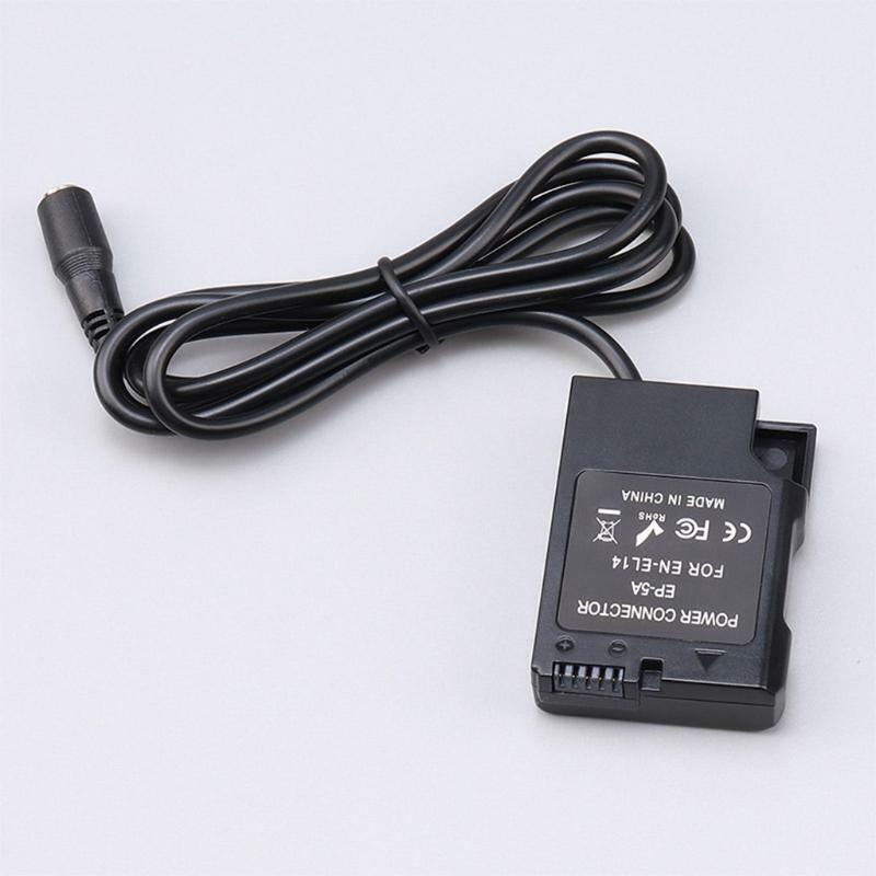 Professional Camera Dummy Battery EN-EL14 Power Adapter for D3100 D3200 D3300