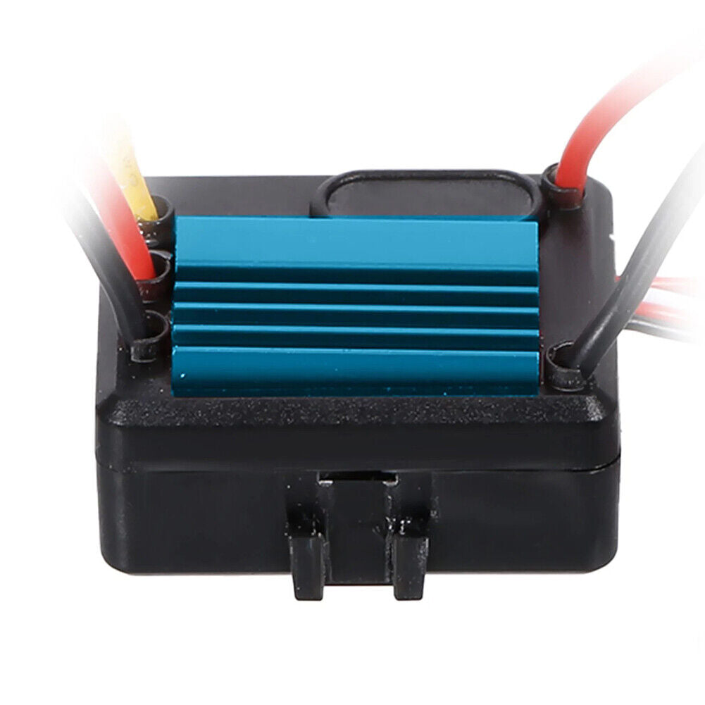 Waterproof 35A Brushless ESC Speed Controller for 1/16 1/18 RC Truck Blue