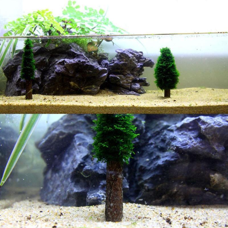 Aquatic Plants Moss Holder Live Grass Bracket Fish Tank Decor Accessories