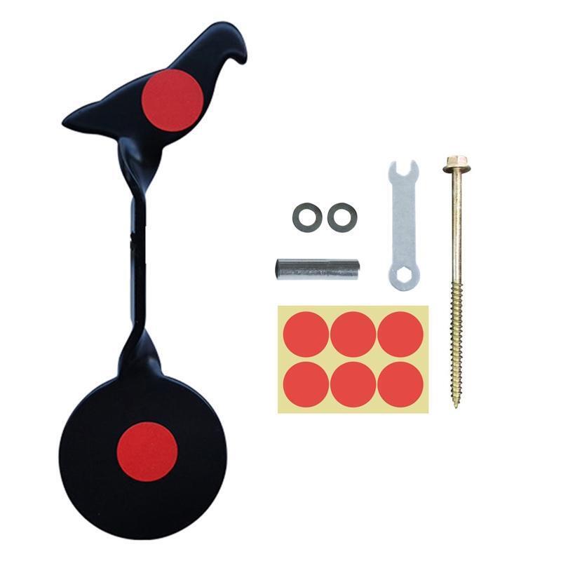 Stainless Steel Target- Bullseye Bird-shaped Outdoor Use, Paintball Training