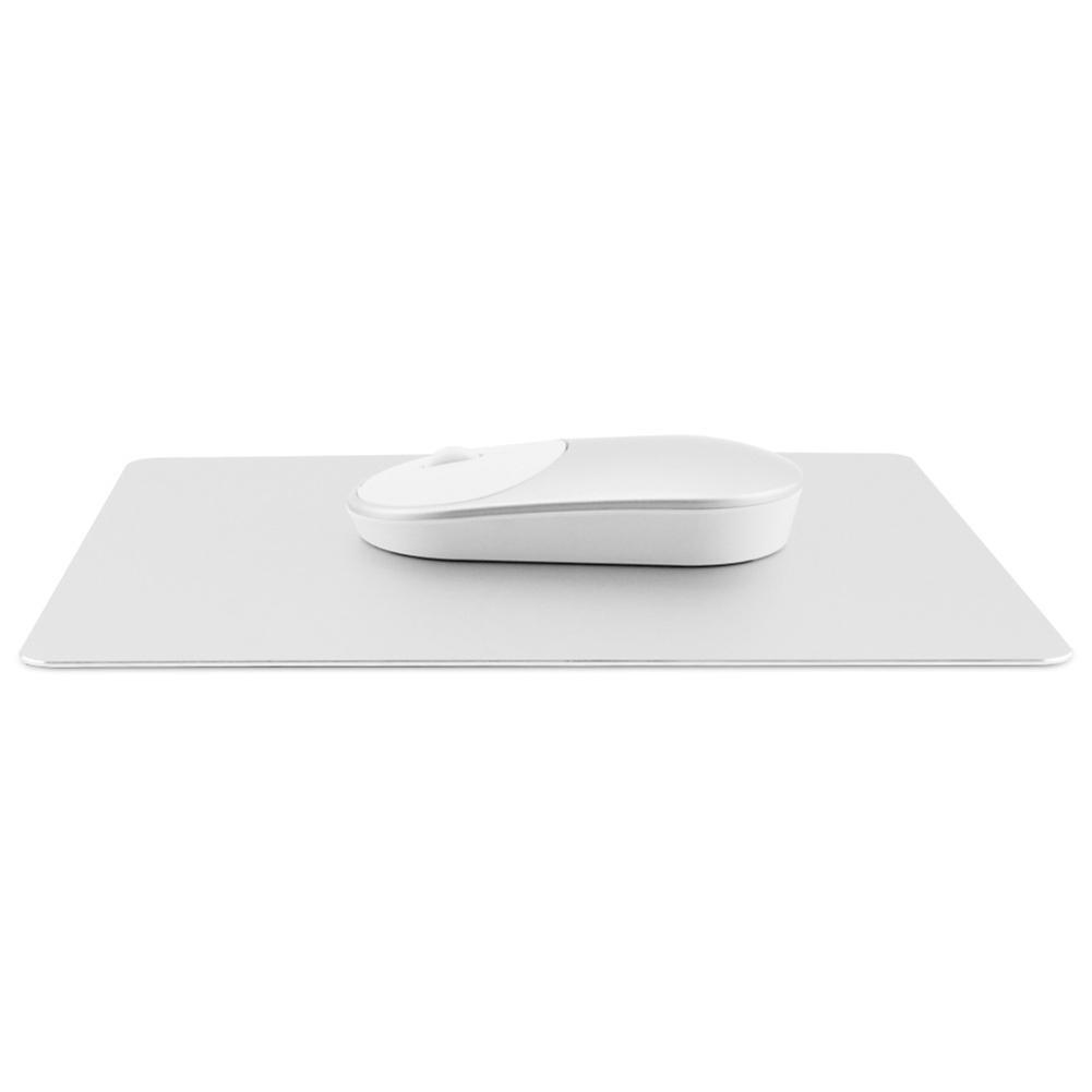 Aluminum Alloy Metal Grinding Mouse Pad Anti Slip Gaming Mousepad for PC