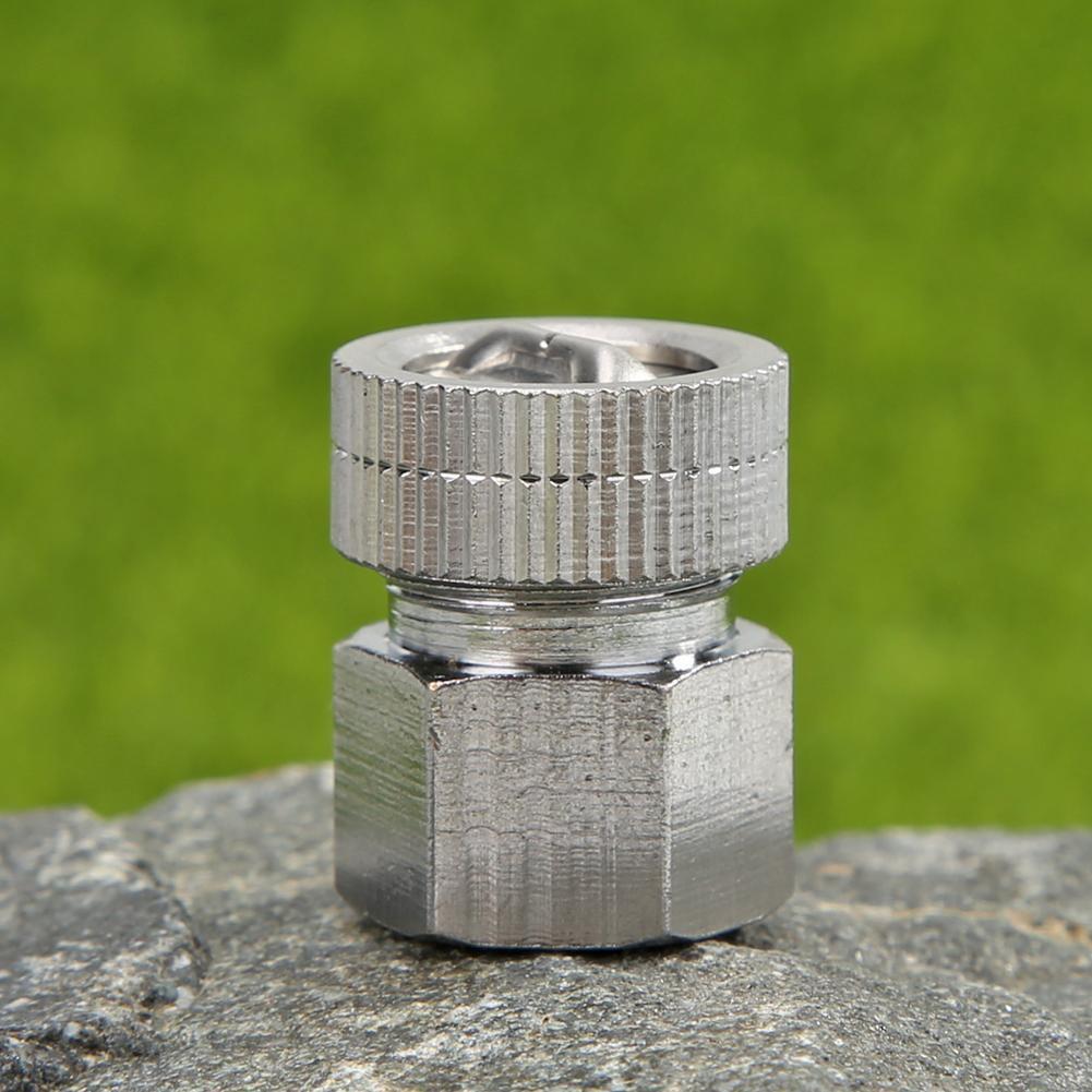 Water Spray Nozzle Copper Hose Connector Garden Misting Cooling Sprinkler