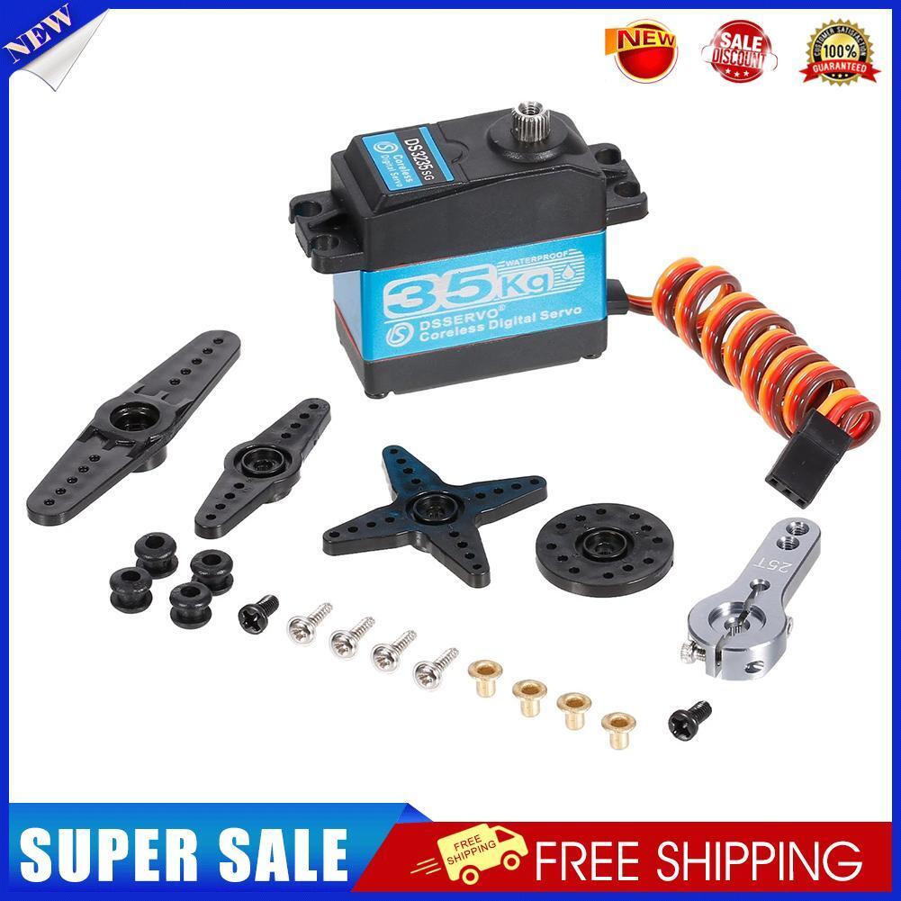 For 1/10 1/8 RC Crawler Car Boat Robot Waterproof 35kg Digital Servo Kits