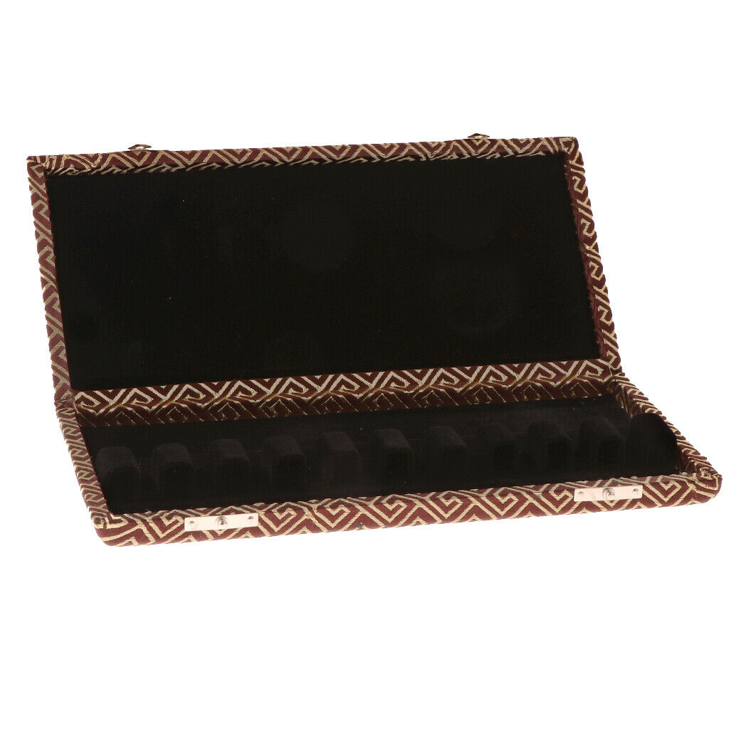 1 Piece Wooden Bassoon Reed  Holder for 10 Reed Storage